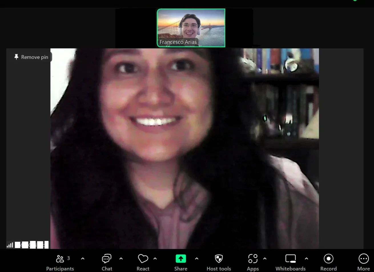 Capacitación virtual en vivo con Francesco Arias